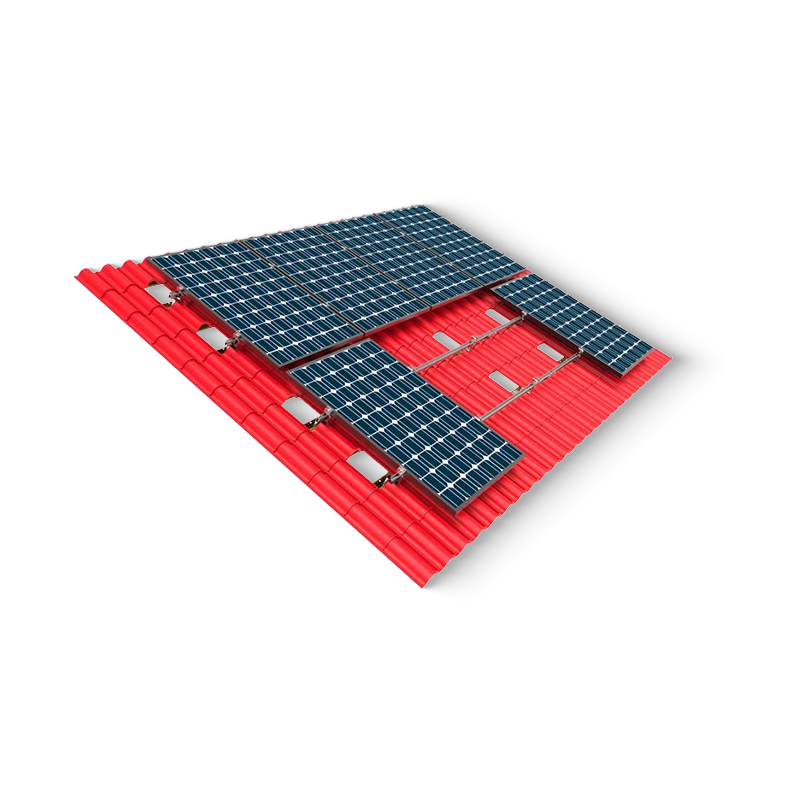 Glazed  tile mounting system