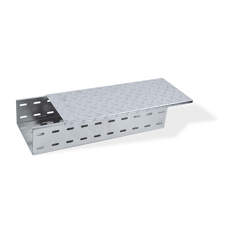 Cable tray with flower-typed anti-slippery and anti-grinding
