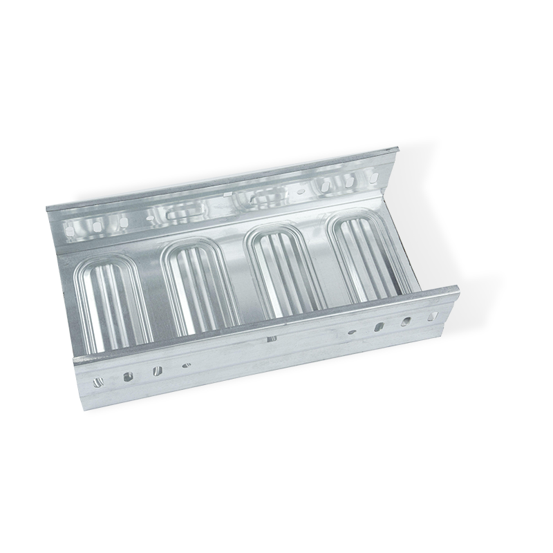Molded trough bridge