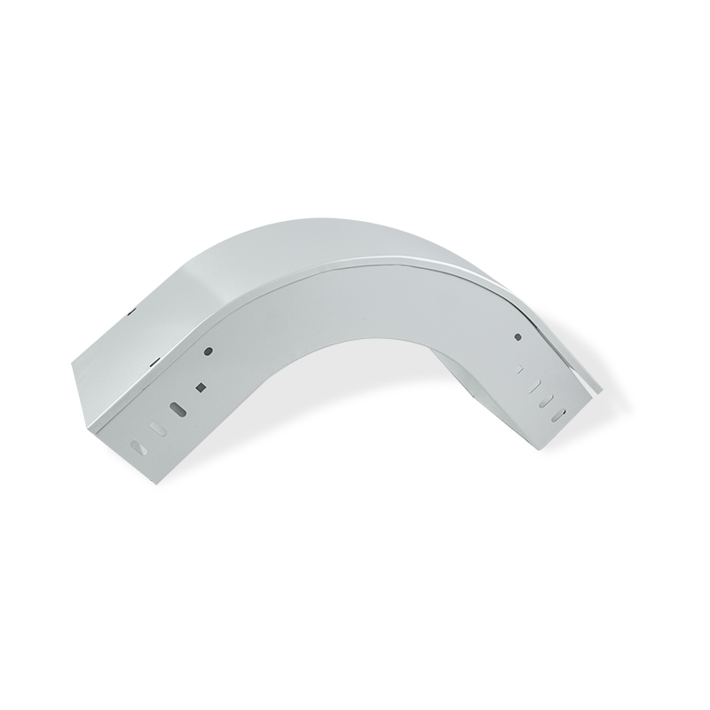 Spray plastic down round bend accessories