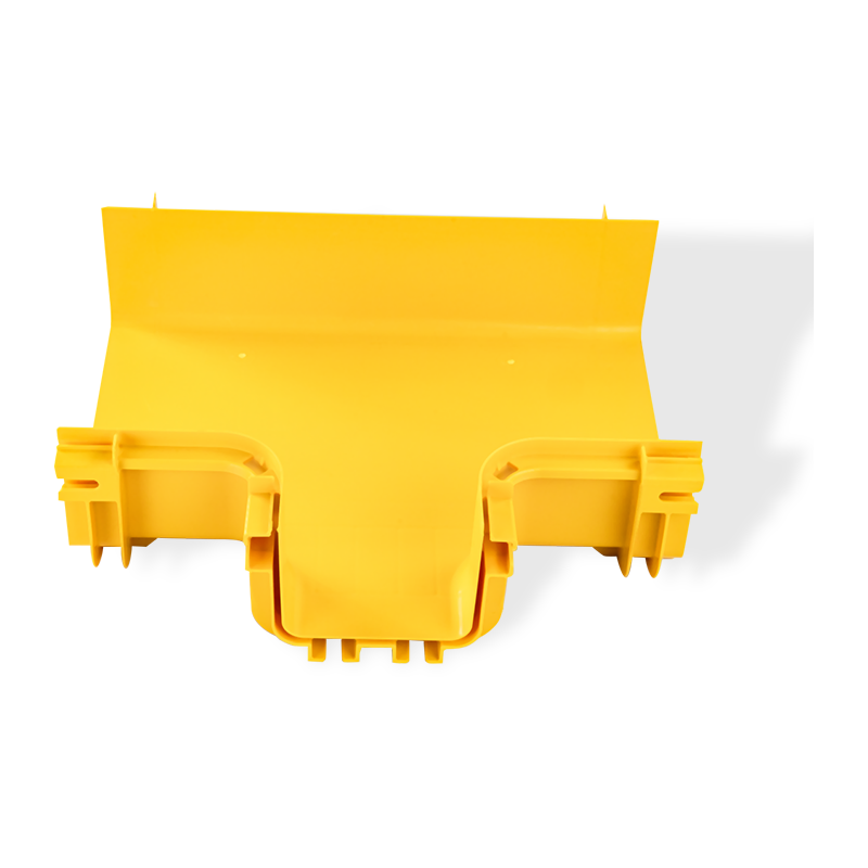 Fiber cable tray CF240 to CF120 horizontal tee